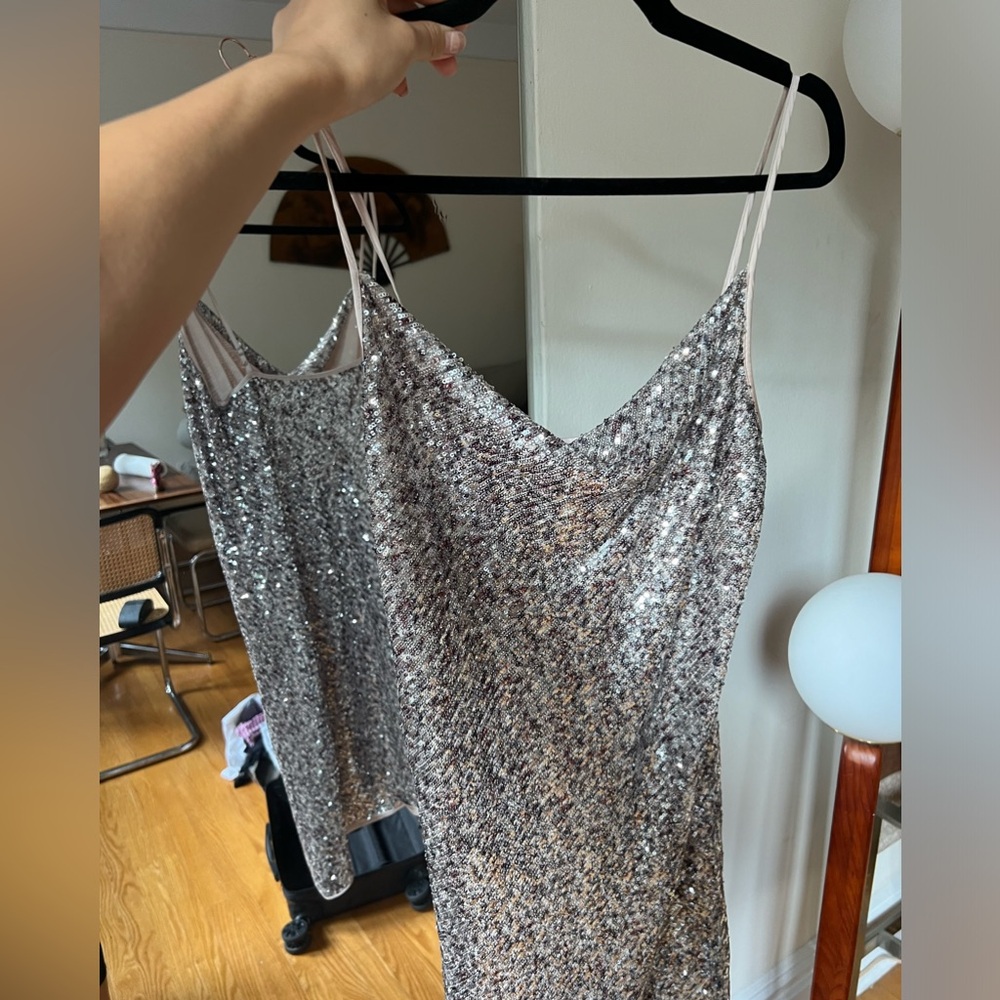 DVF Diane von Furstenberg Latika sequin-embellished dress